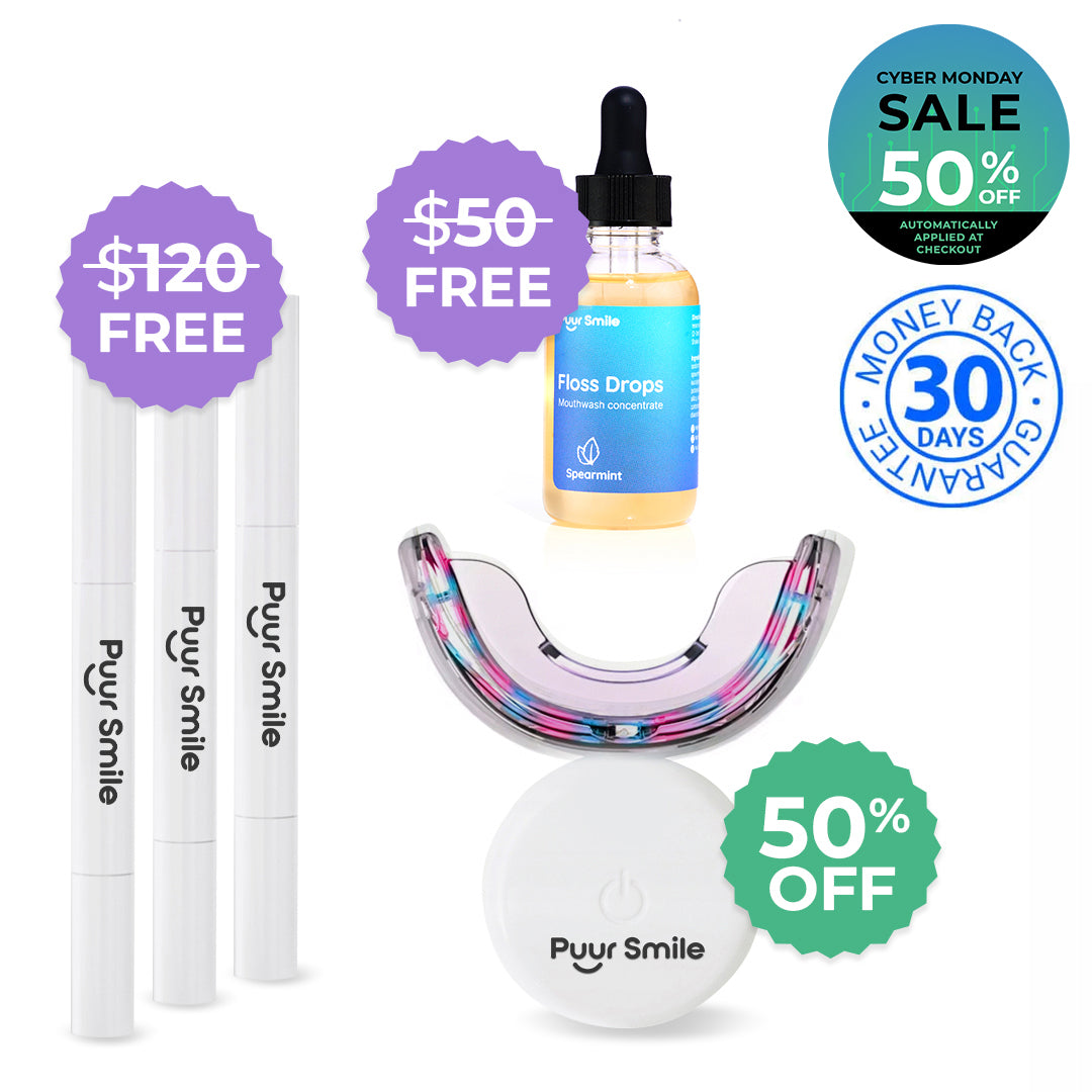 PUURSMILE TEETH WHITENING KIT - 50% OFF CYBER MONDAY SALE