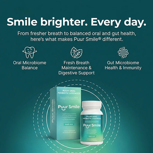 Puursmile Oral Probiotic Lozenge Melt – Restores the Good Bacteria Your Mouth Loses Every Time You Brush v4